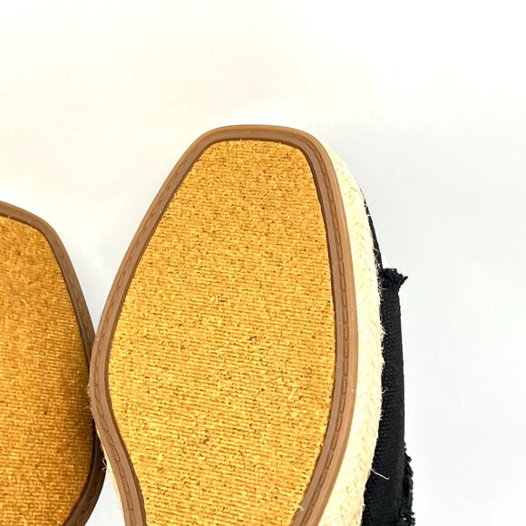 Lucky Brand Womens Size 9.5 Mindra Black‎ Espadrilles Wedges Sandals Shoes - Picture 11 of 14